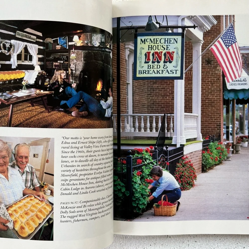 America's Great Hideaways National Geographic Contributing Authors 1986